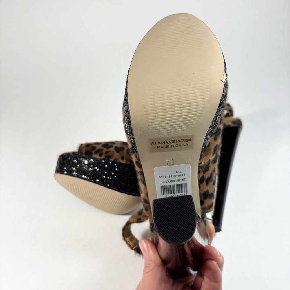 Rouge Helium Animal‎ Print Slingback Heels - Picture 6 of 8